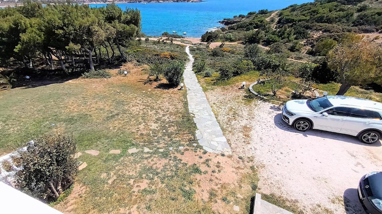 Dea Del Mare Complex In Front Of The Sea. Villa Sunion Eksteriør bilde