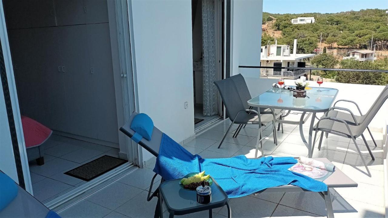 Dea Del Mare Complex In Front Of The Sea. Villa Sunion Eksteriør bilde