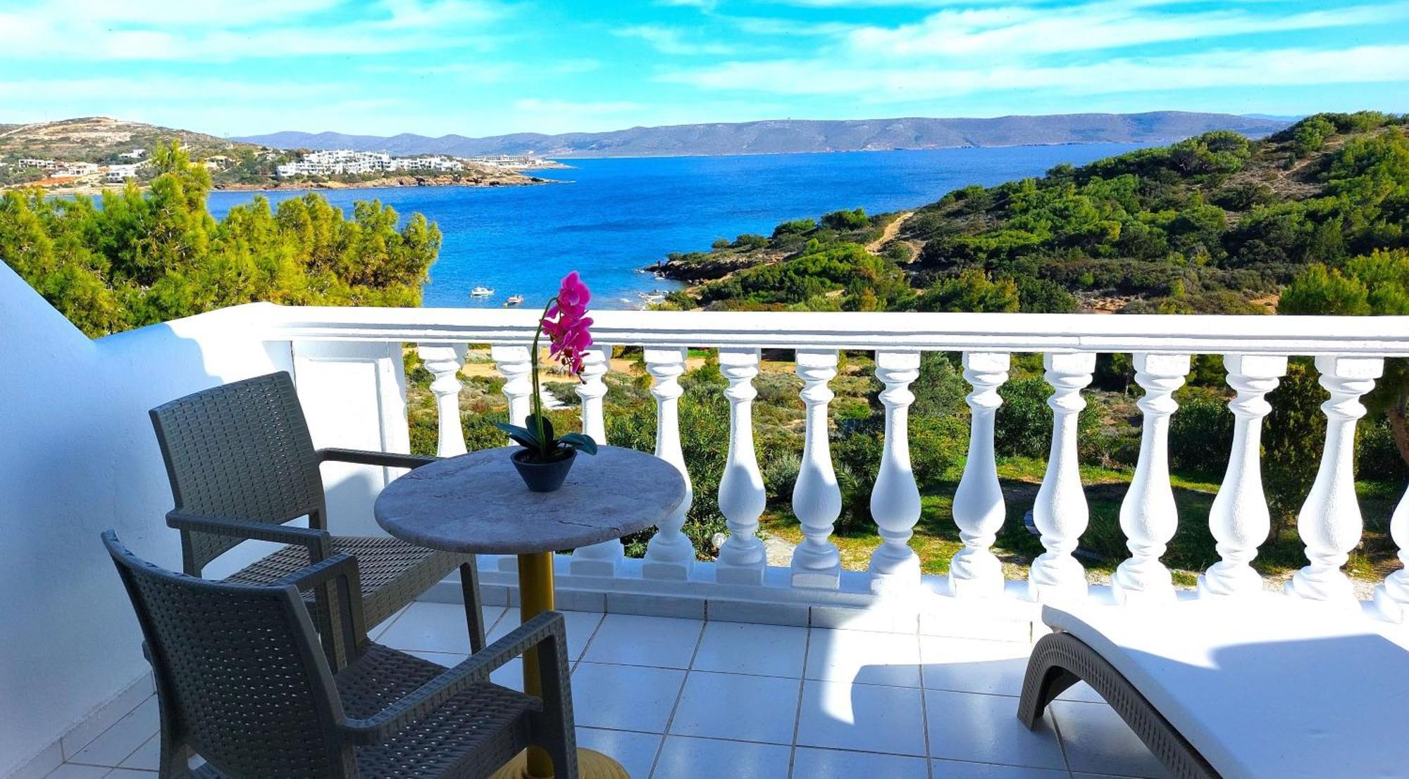 Dea Del Mare Complex In Front Of The Sea. Villa Sunion Eksteriør bilde