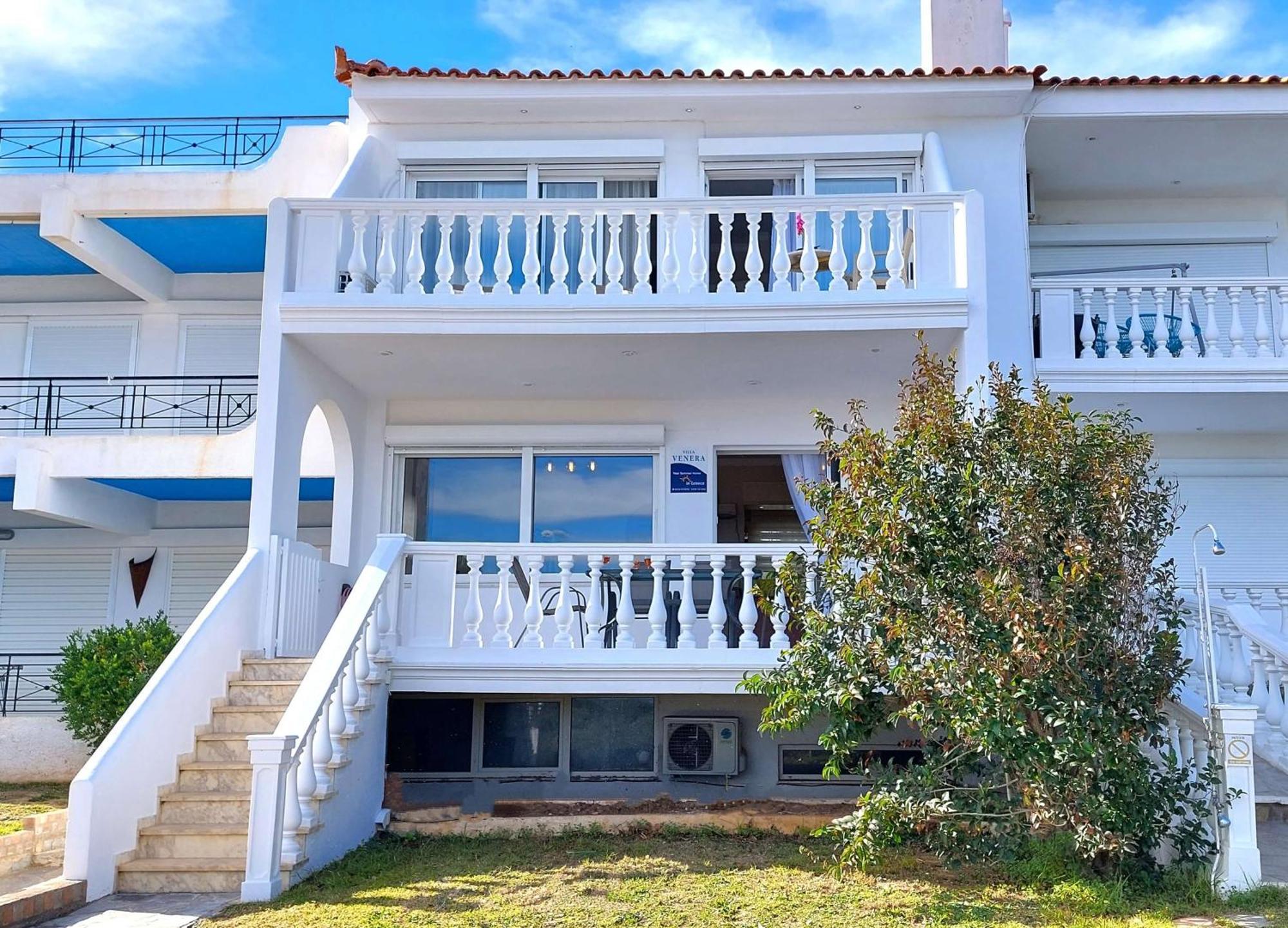 Dea Del Mare Complex In Front Of The Sea. Villa Sunion Eksteriør bilde