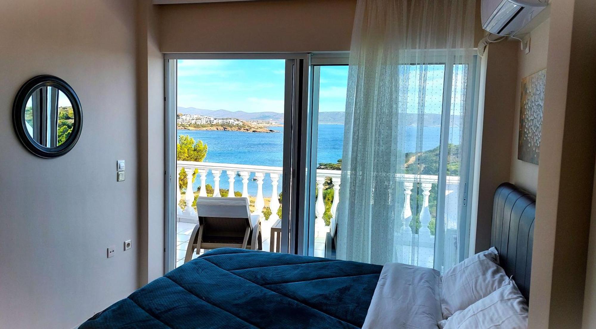 Dea Del Mare Complex In Front Of The Sea. Villa Sunion Eksteriør bilde
